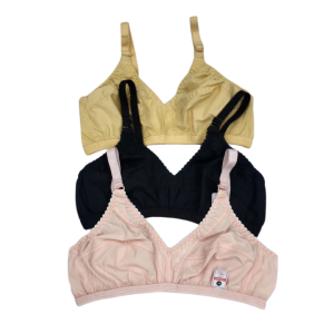 Pack of 3 – Cotton Printed Bras | Soft, Breathable Everyday Comfort - Image 2